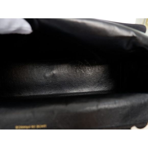 Chanel Logo Canvas Black and White Tote Bag - Picture 9 of 11